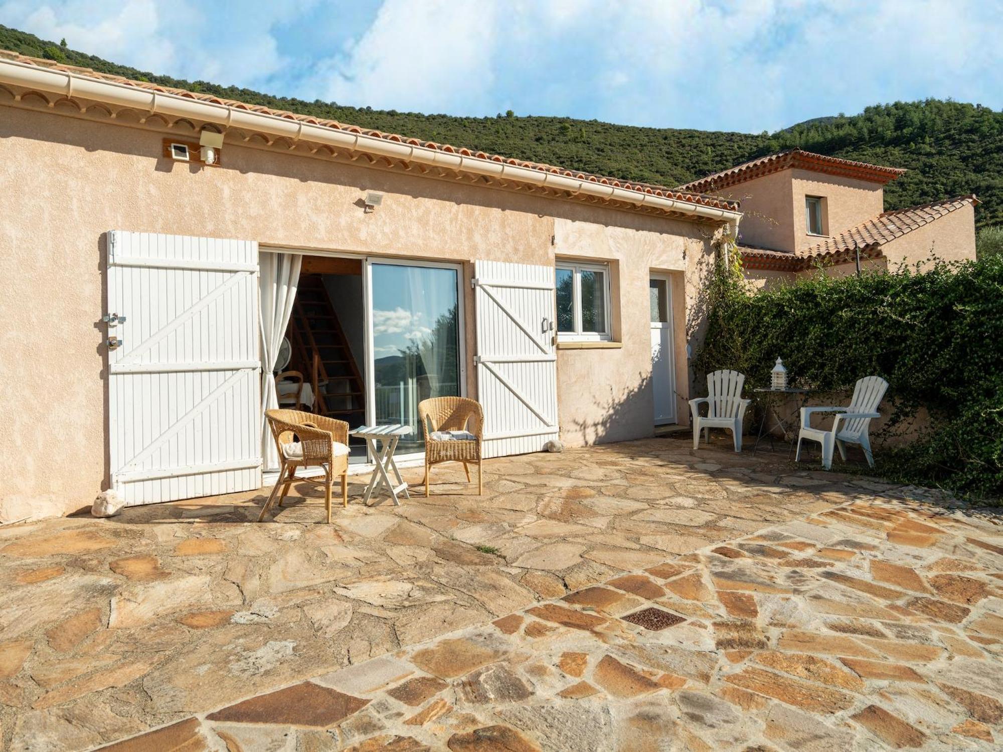 House In The South Of France With Private Pool Villa Roquebrun Eksteriør bilde