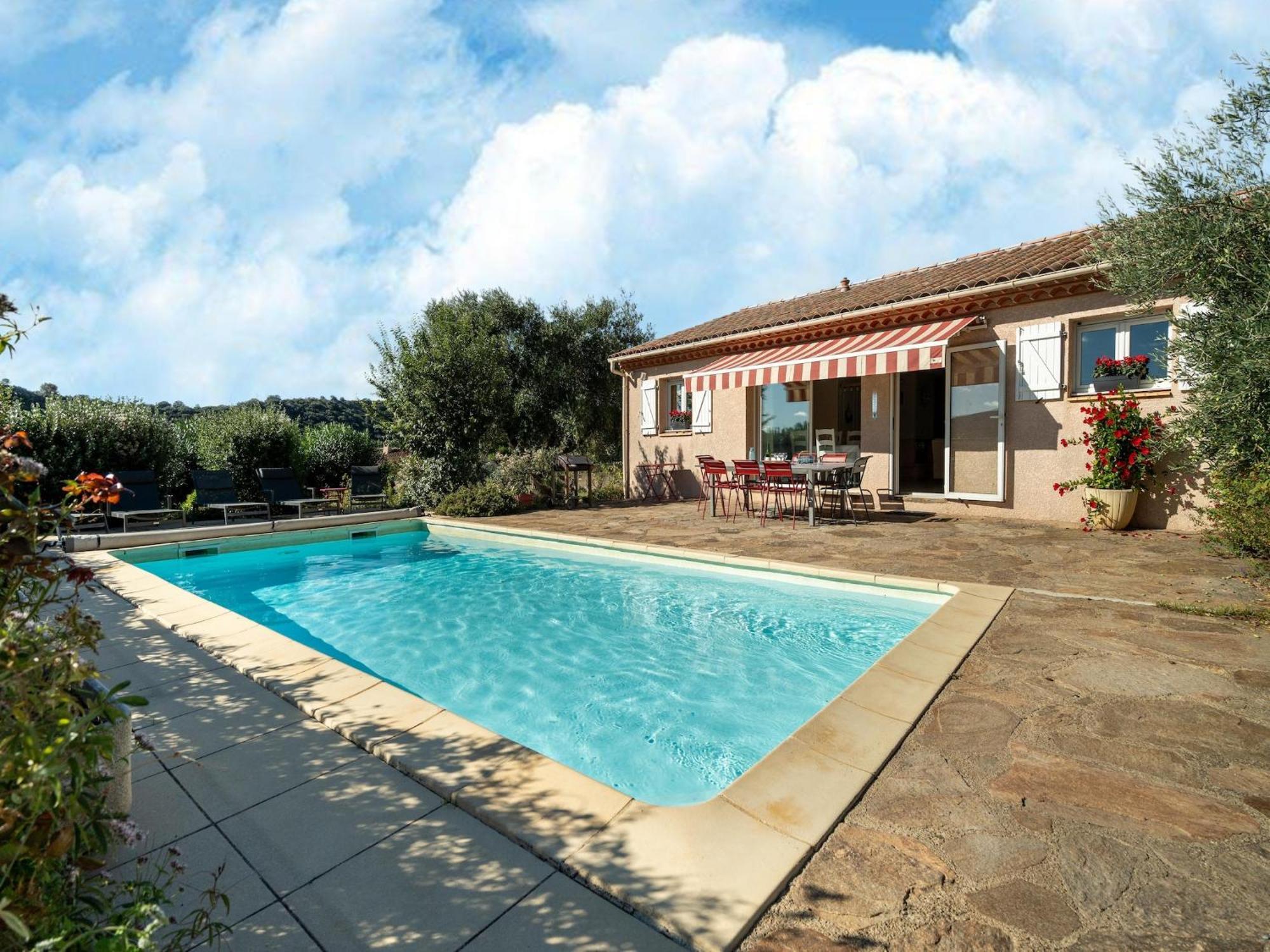 House In The South Of France With Private Pool Villa Roquebrun Eksteriør bilde